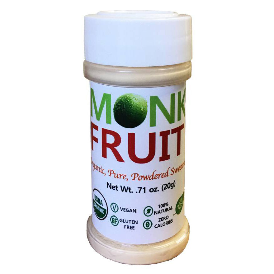 Organic Pure Monk Fruit Sweetener (25% Mogroside V)