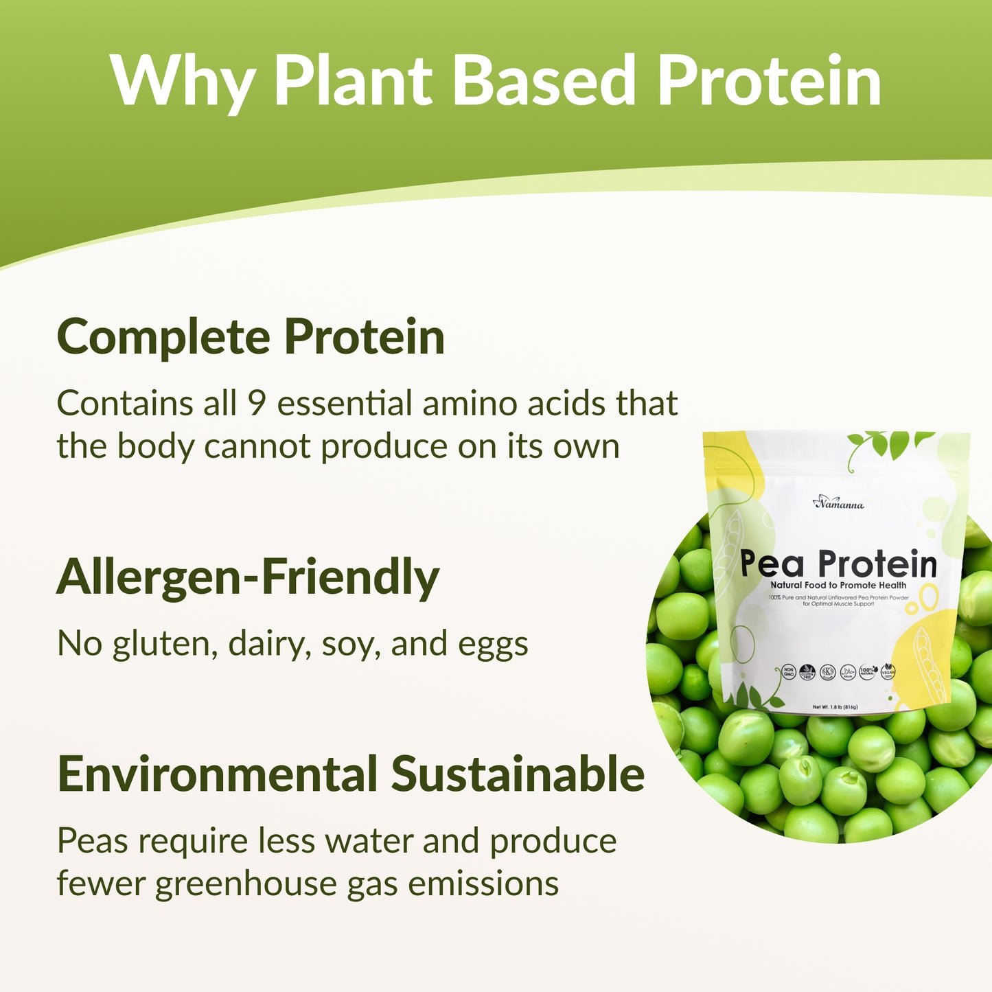 Pure Pea Protein Powder