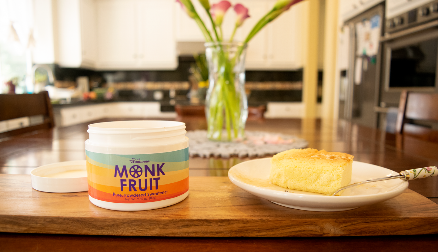 Organic Pure Monk Fruit Sweetener (25% Mogroside V)