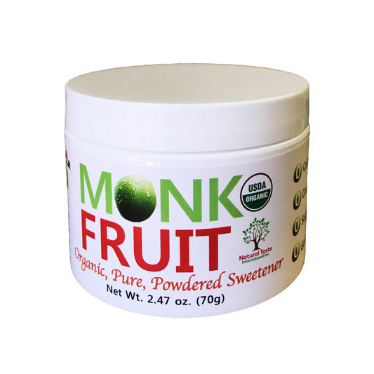 Organic Pure Monk Fruit Sweetener (50% Mogroside V)