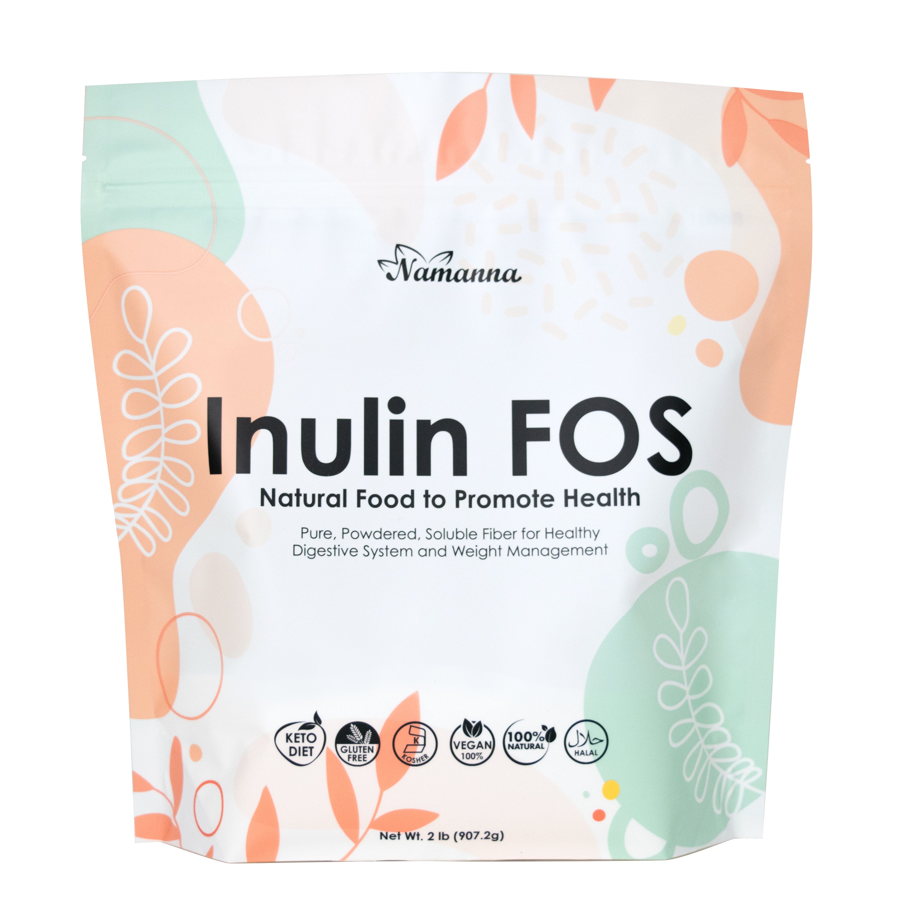 Pure Inulin FOS Powder 2lb – Namanna