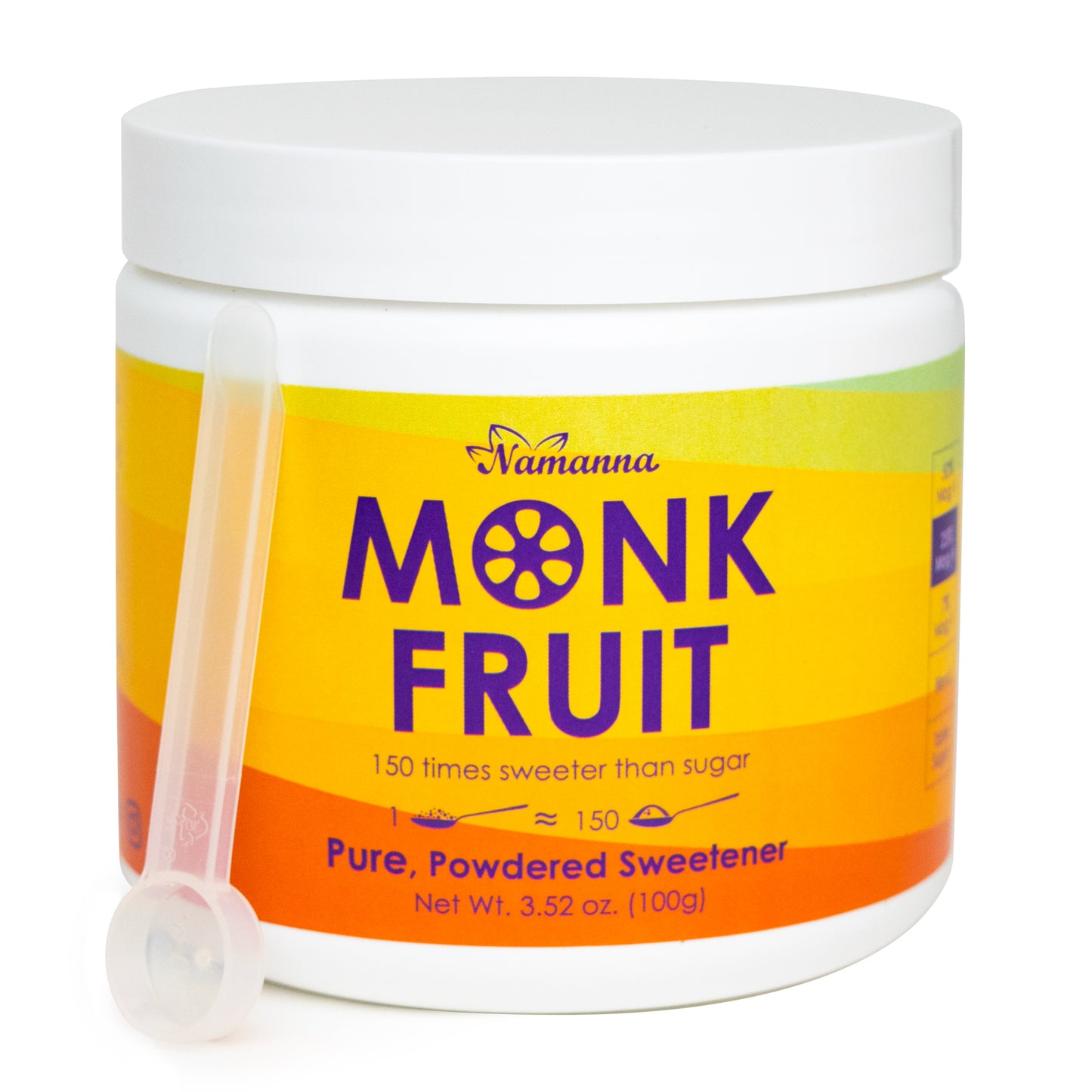 Pure Monk Fruit Sweetener (25% Mogroside V)