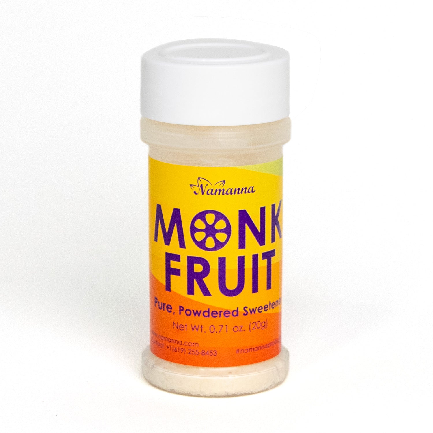 Pure Monk Fruit Sweetener (25% Mogroside V) – Namanna