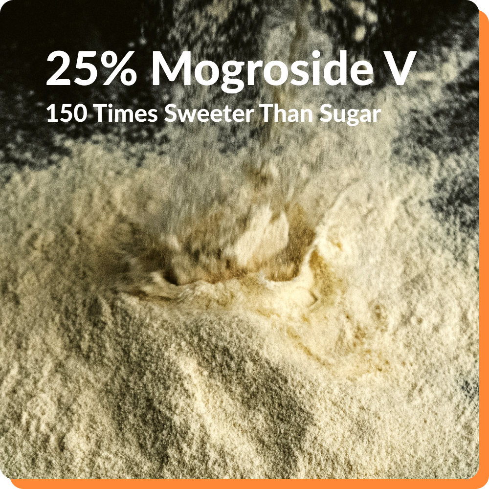 Organic Pure Monk Fruit Sweetener (25% Mogroside V)